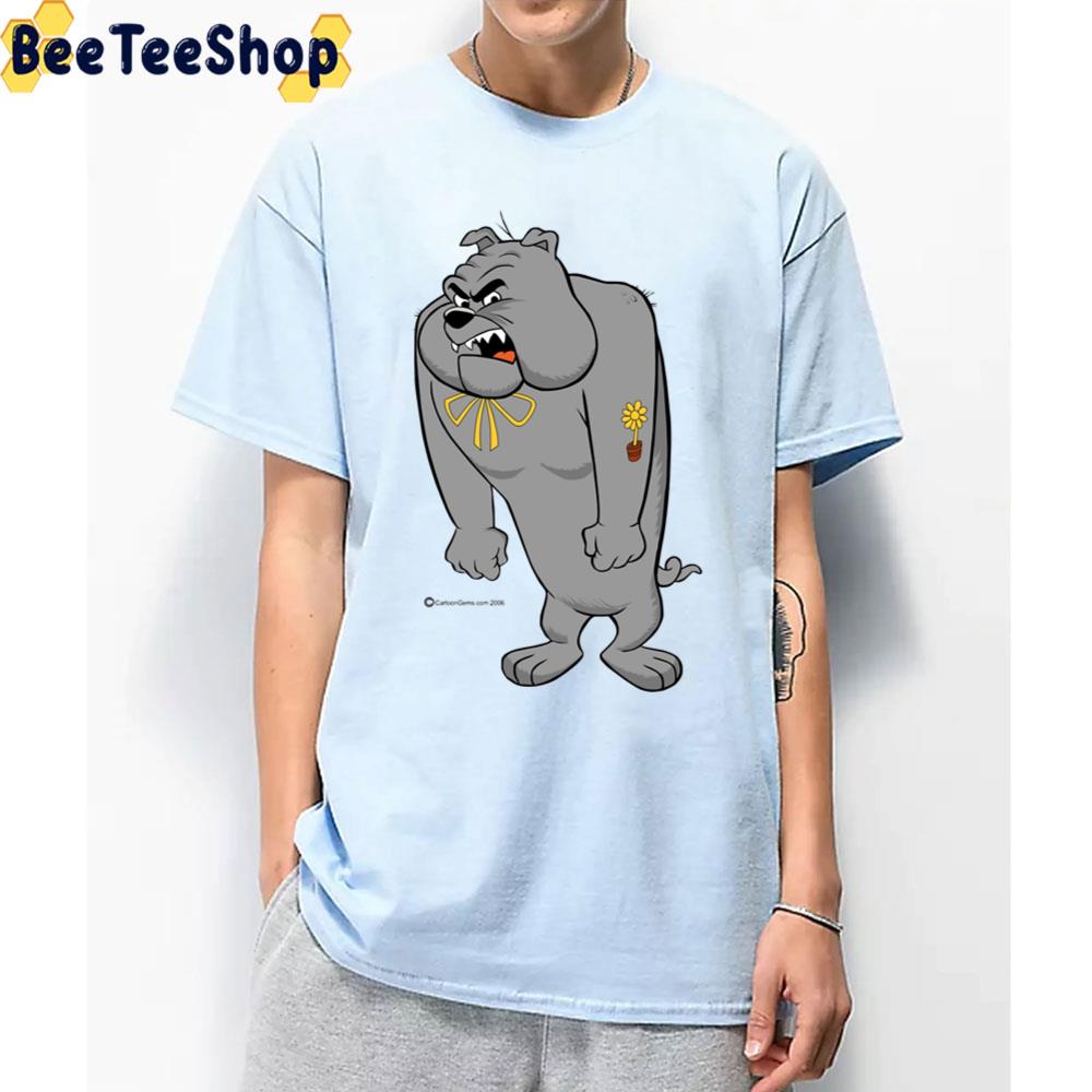 Angry Bulldog Cartoon Art Trending Unisex T-Shirt