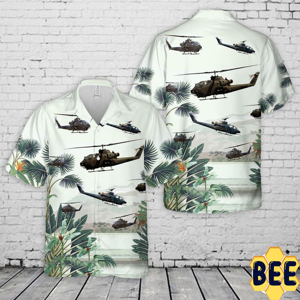 Army Ah-1f Cobra Trending Hawaiian Shirt