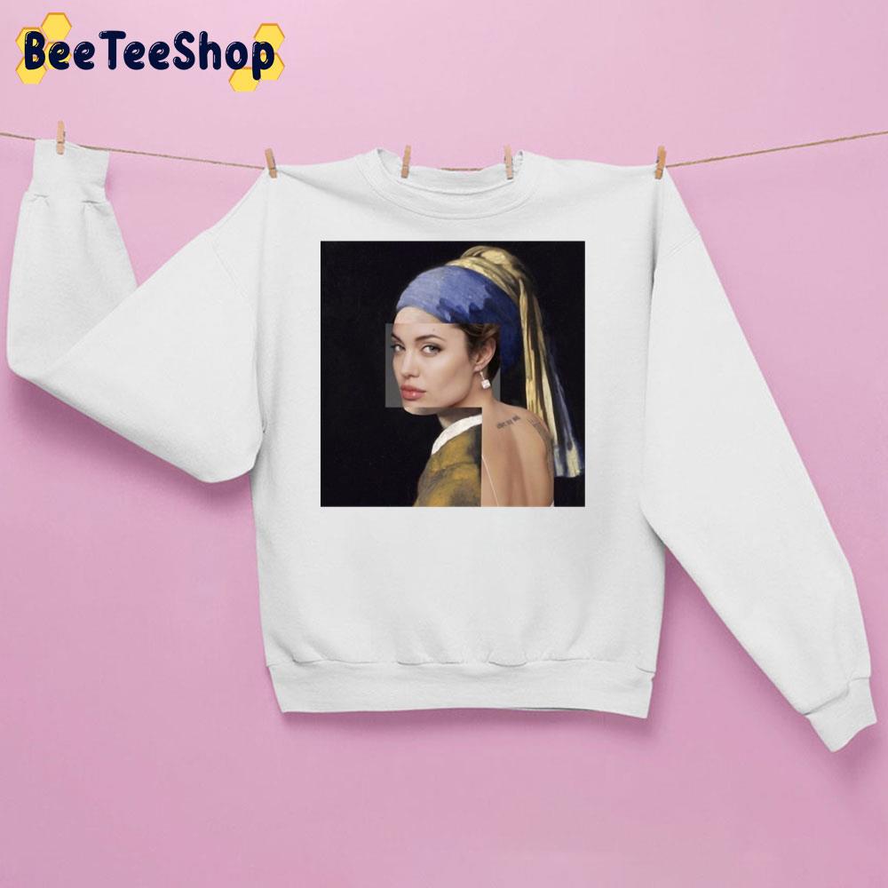 Art Angelina Jolie Unisex Sweatshirt