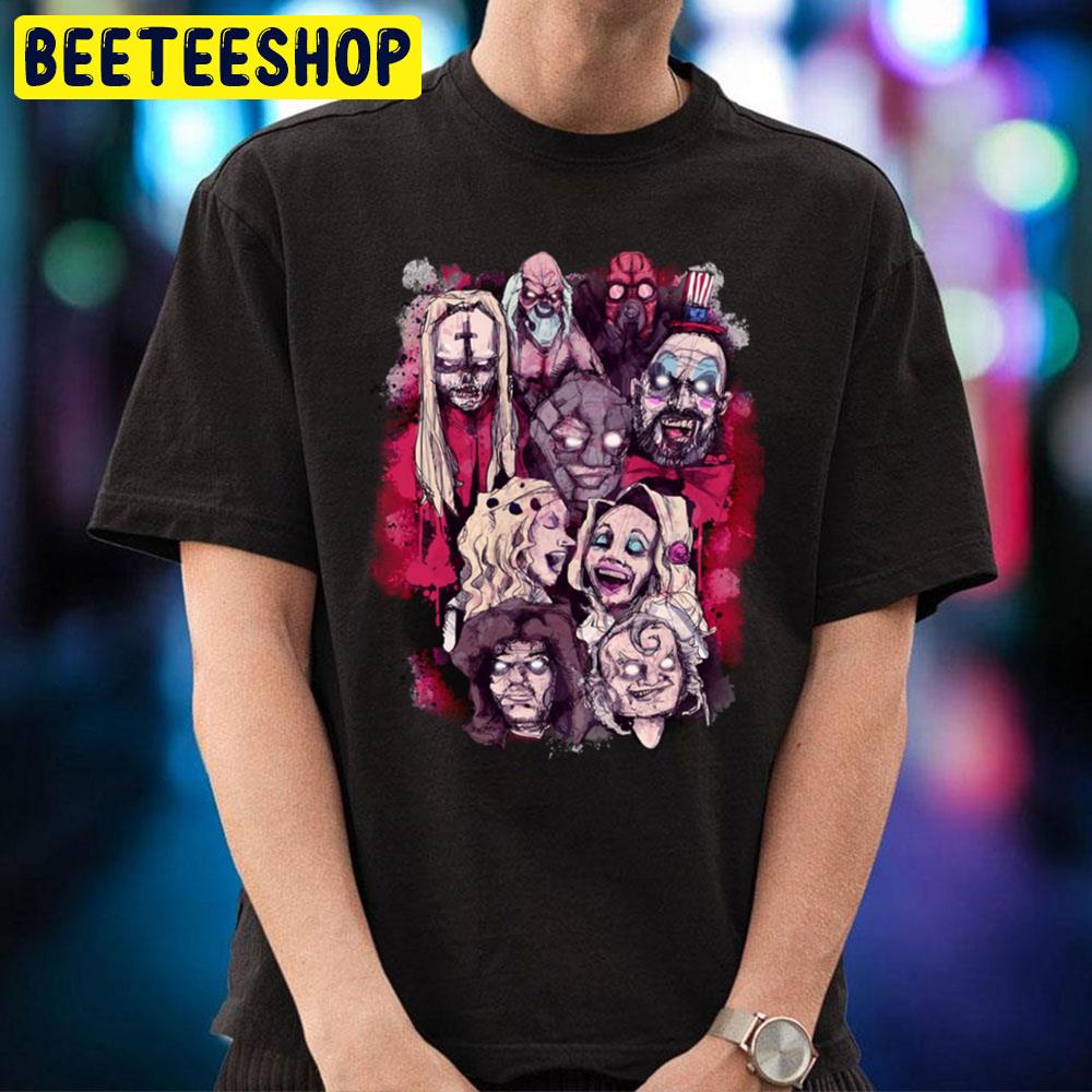 Art Characters House Of 1000 Corpses Halloween Movie Trending Unisex T-Shirt