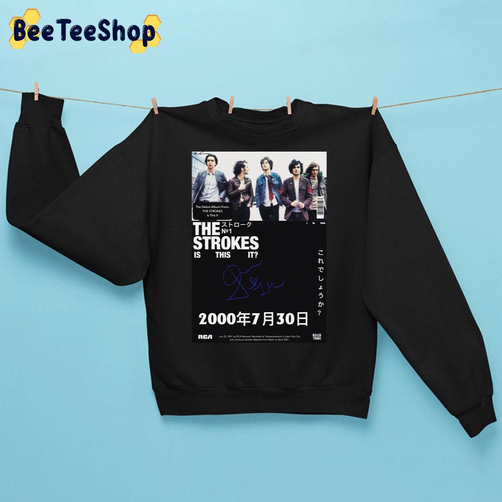 Art Is This It ?the Strokes Band Trending Unisex Sweatshirt