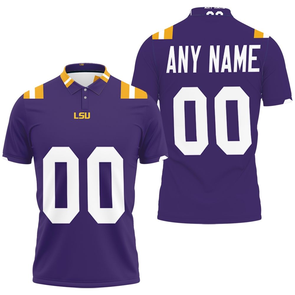 Personalized lsu hot sale football jersey