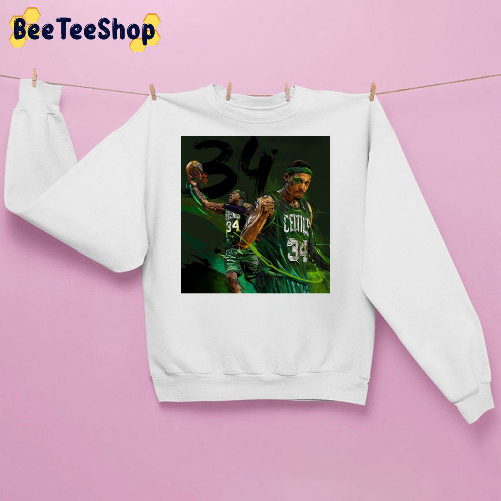 Art Paul Pierce Basketball Illustration Trending Unisex Sweatshirt