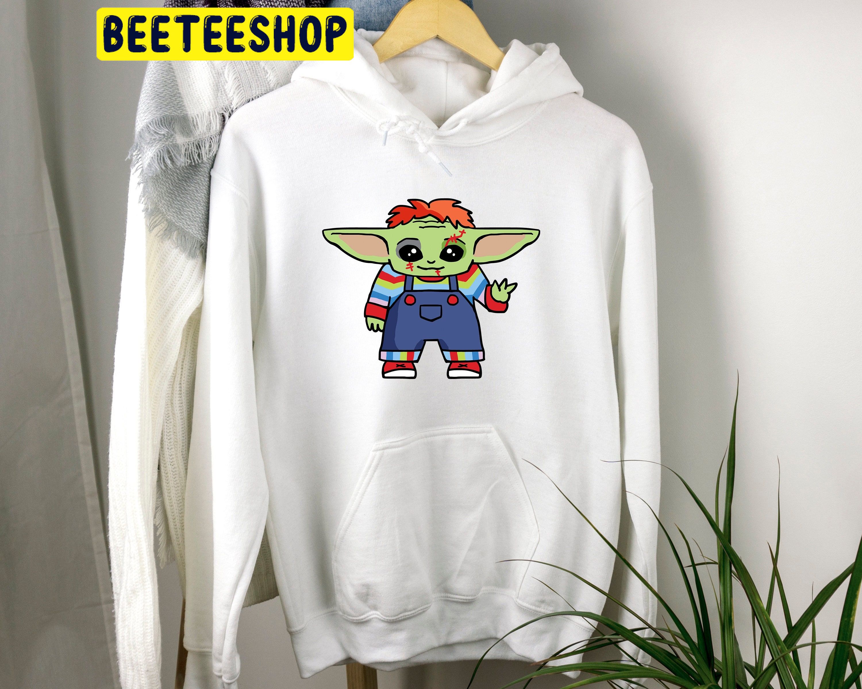 Baby Yoda Chucky Disney Halloween Unisex Hoodie