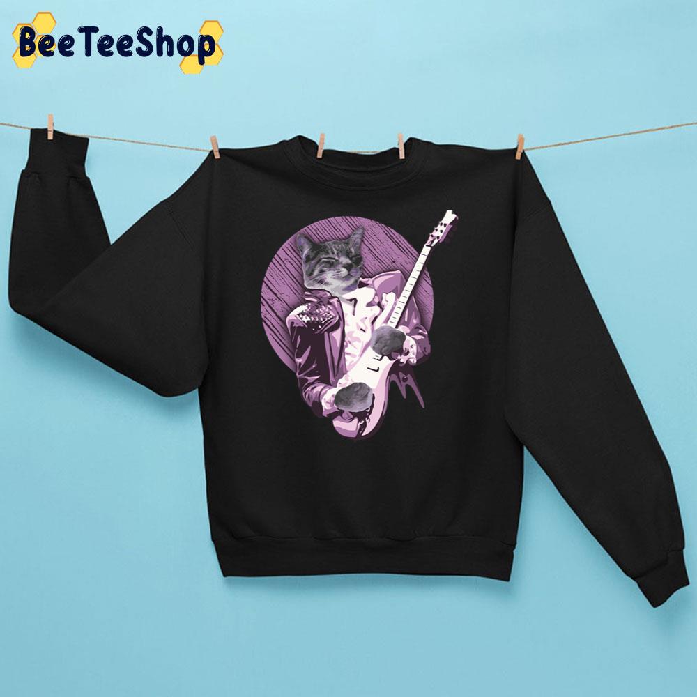 Badass Kitty Rocker Trending Unisex Sweatshirt