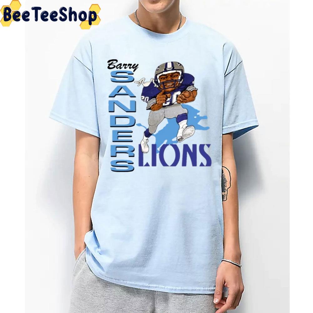 Barry Sanders Detroit Lions Football Unisex T-Shirt