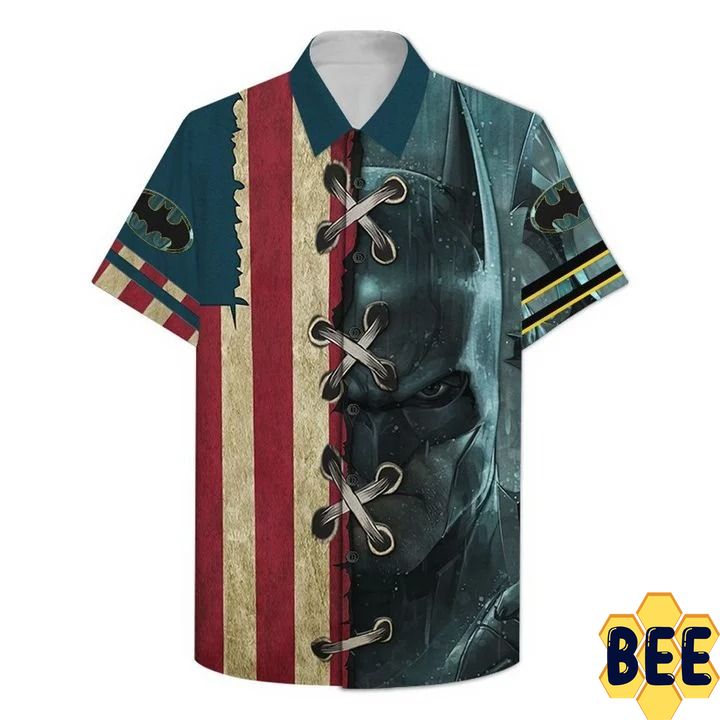 Batman American Flag Trending Hawaiian Shirt