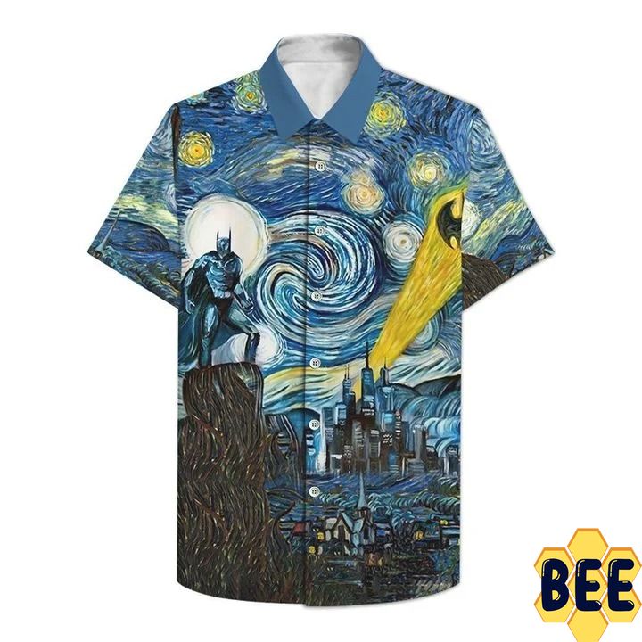 Batman Starry Night Trending Hawaiian Shirt