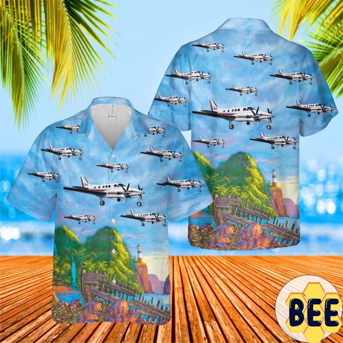 Beech King Air 90 Trending Hawaiian Shirt