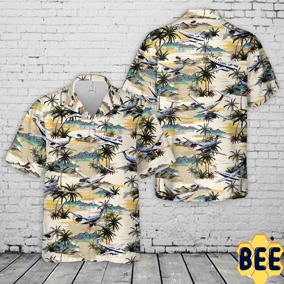 Beechcraft Super King Air Trending Hawaiian Shirt