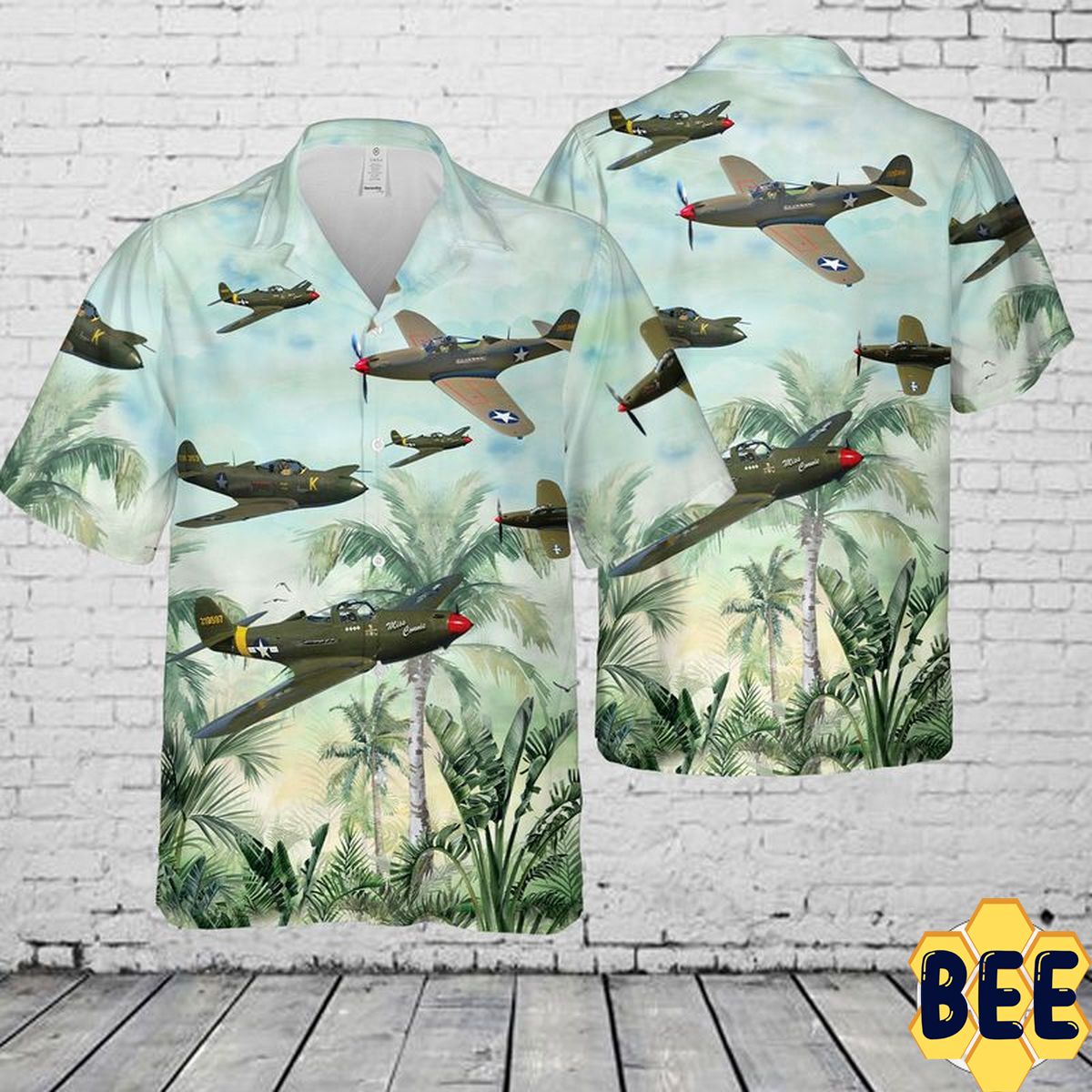 Bell P-39 Airacobra Trending Hawaiian Shirt