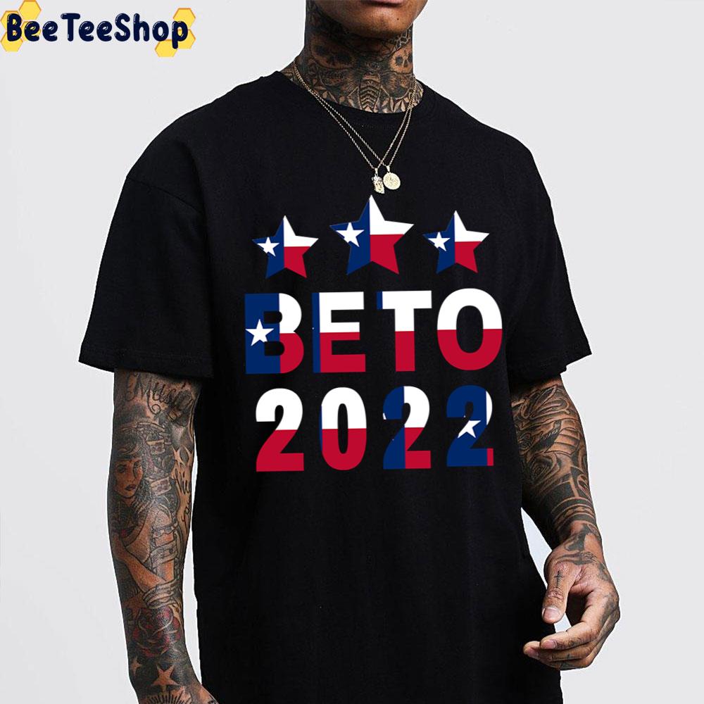 Beto 2022 Texas Flag Unisex T-Shirt