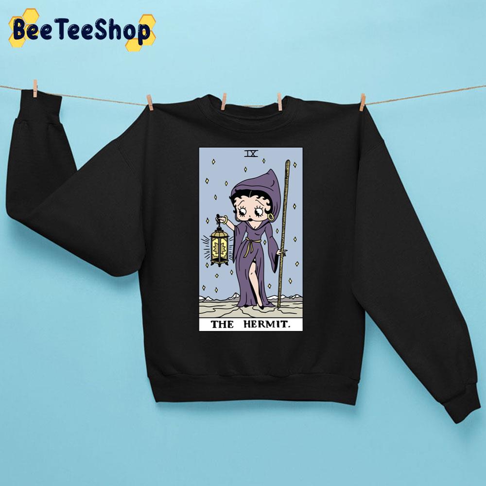 Betty Boop Tarots The Hermit Unisex Sweatshirt