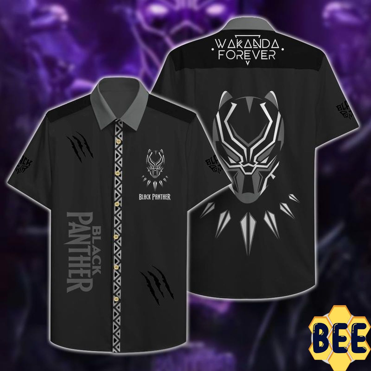 Black Panther Wakanda Forever Trending Hawaiian Shirt