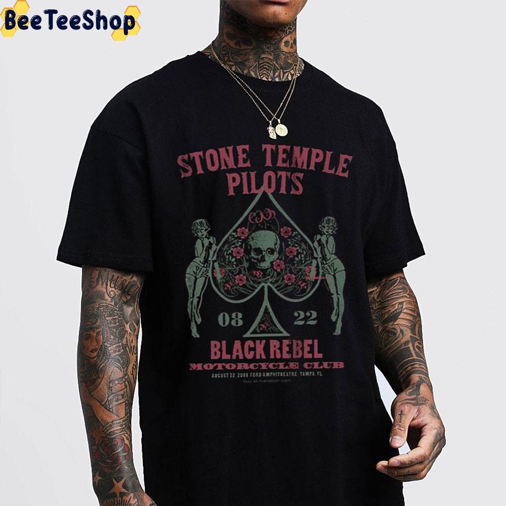 Black Rebel Motorcycle Club Stone Temple Pilots Band Unisex T-Shirt