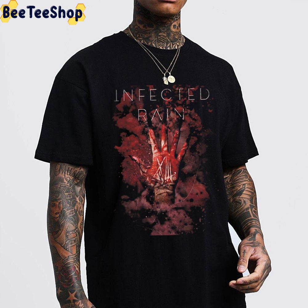 Blood Hand Infected Band Trending Unisex T-Shirt