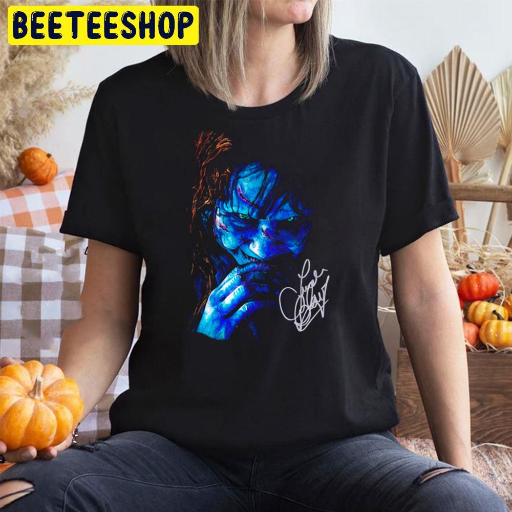 Blue Retro The Exorcist Halloween Unisex T-Shirt