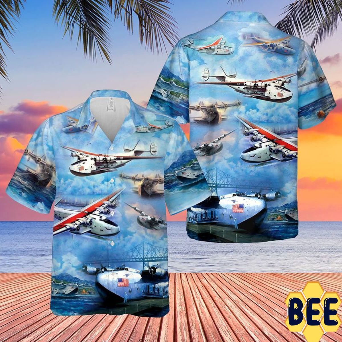 Boeing 314 Clipper Trending Hawaiian Shirt