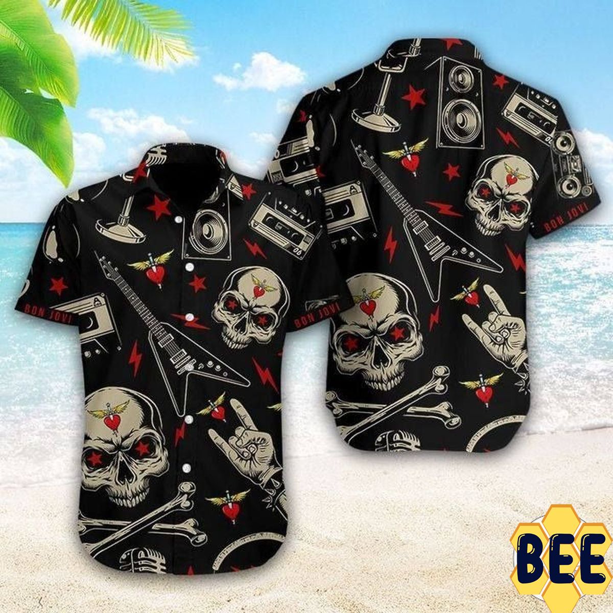 Bon Jovi Band Trending Hawaiian Shirt