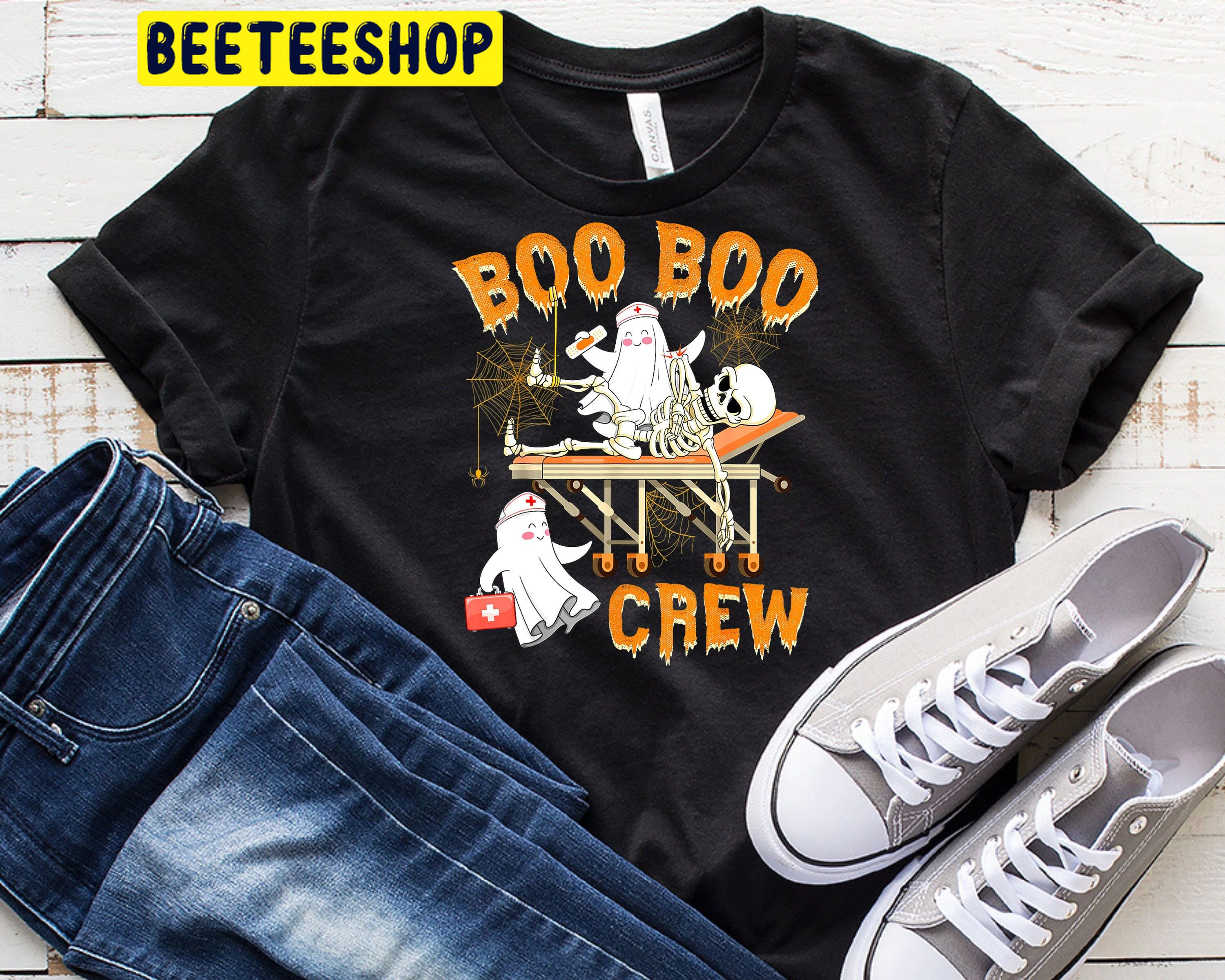 Boo Boo Crew Halloween Nurse Trending Unisex Shirt