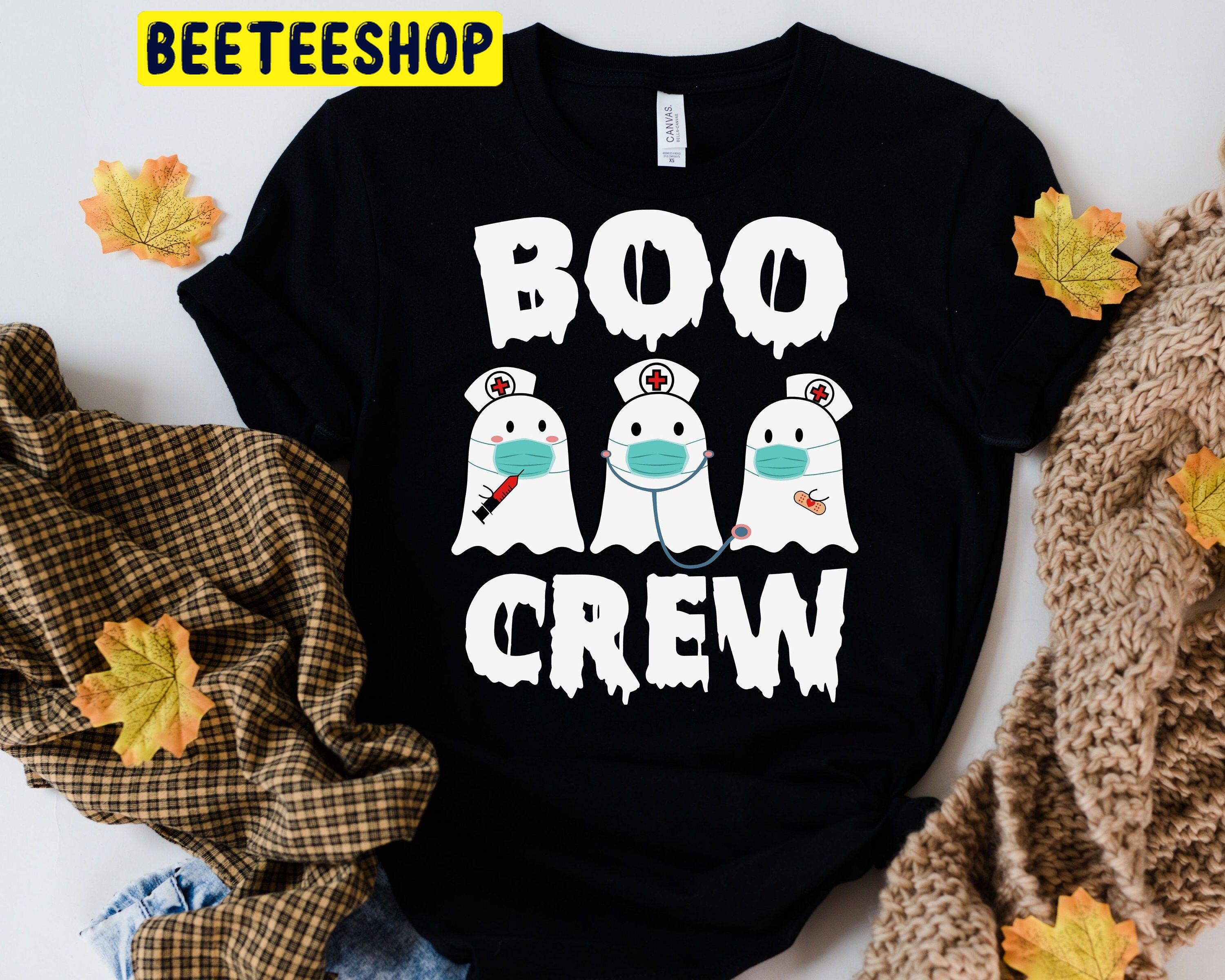 Boo Crew Halloween Nurse Trending Unisex Shirt