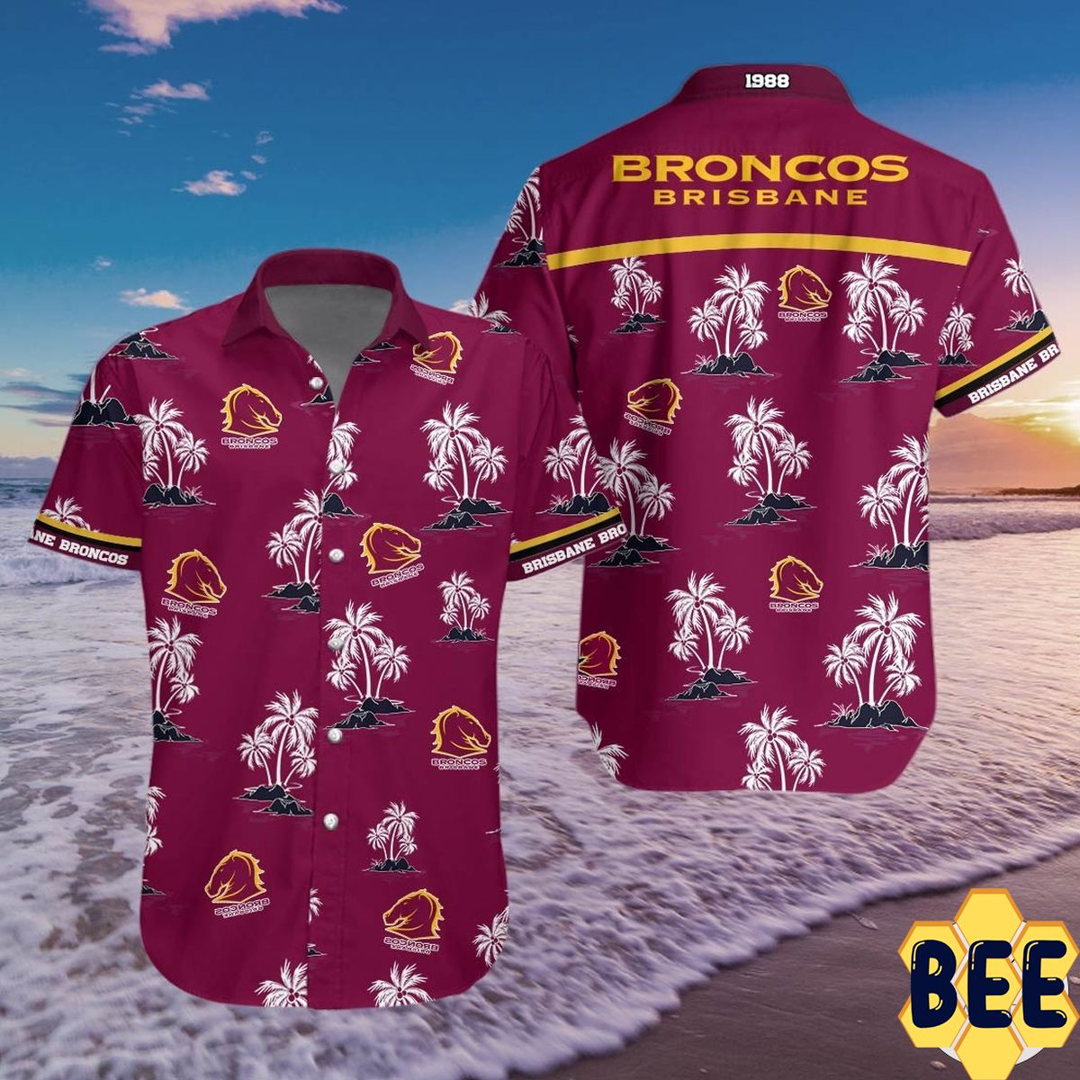 Brisbane Broncos Trending Hawaiian Shirt