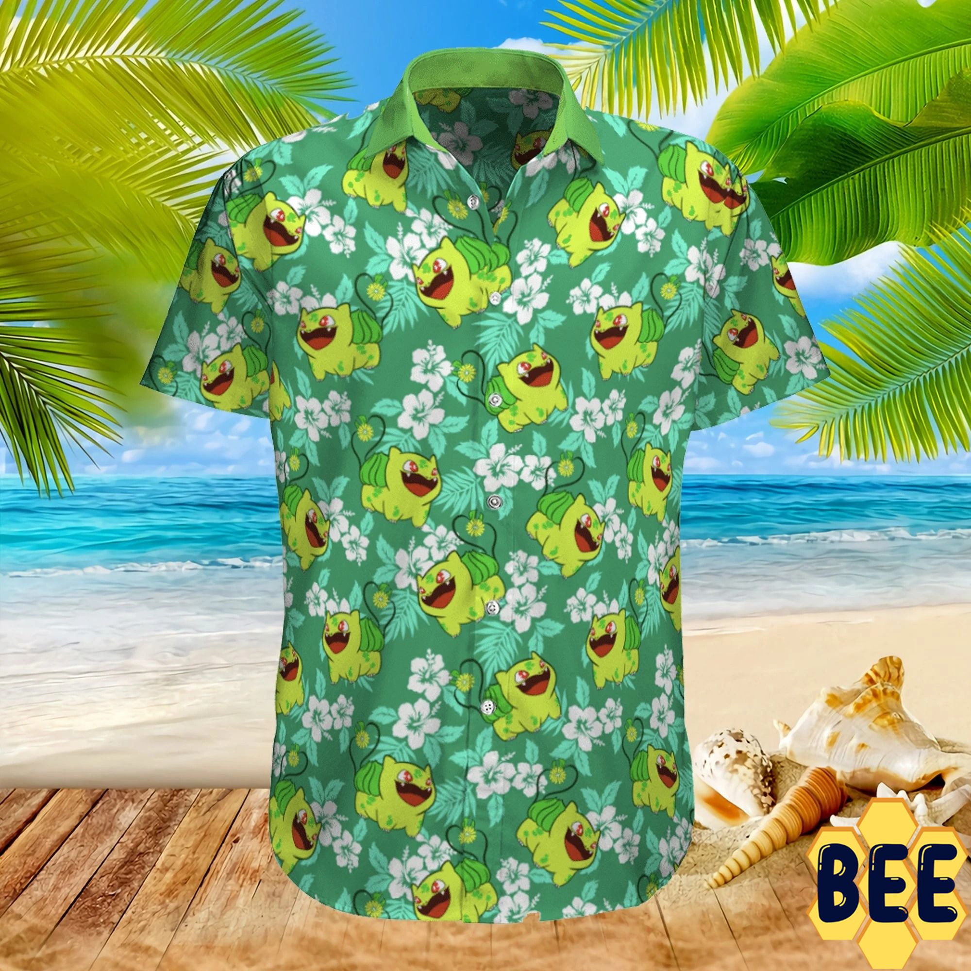 FINEapple Hawaiian shirt for festival season; OOTD - biancakarina