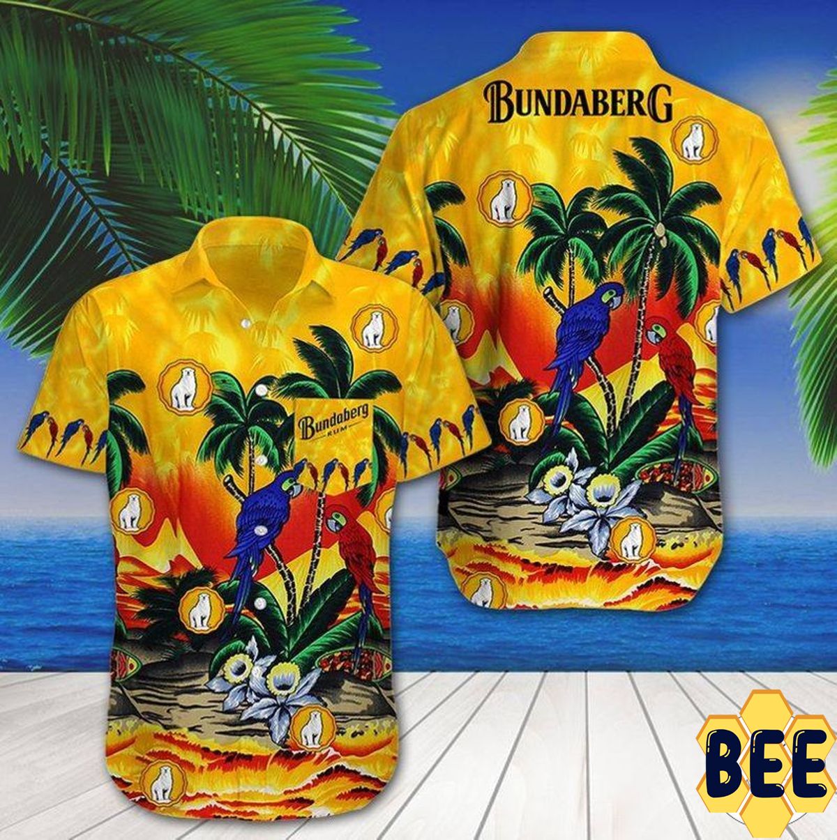 Bundaberg Brewed Drinks Trending Hawaiian Shirt