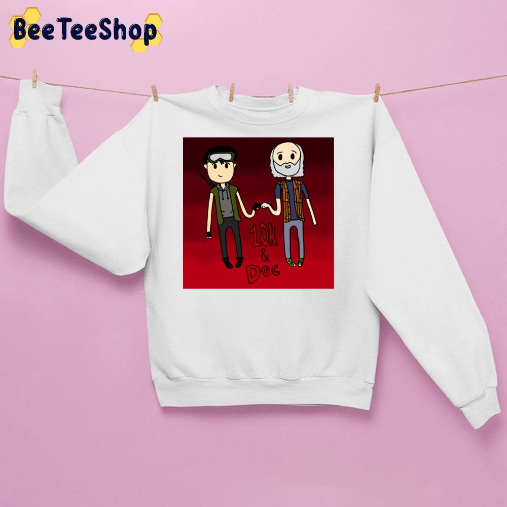 Cartoon Art Z Nation 10k And Doc Unisex Sweatshirt