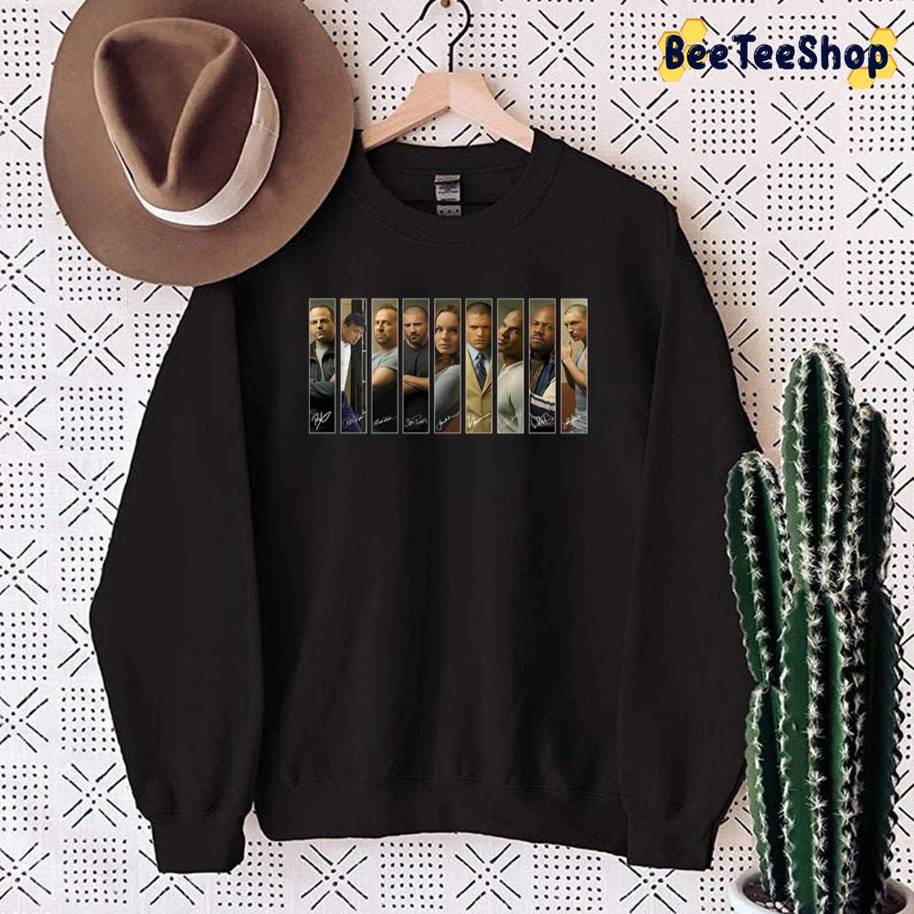 Cast Signature Prison Break Unisex Sweatshirt