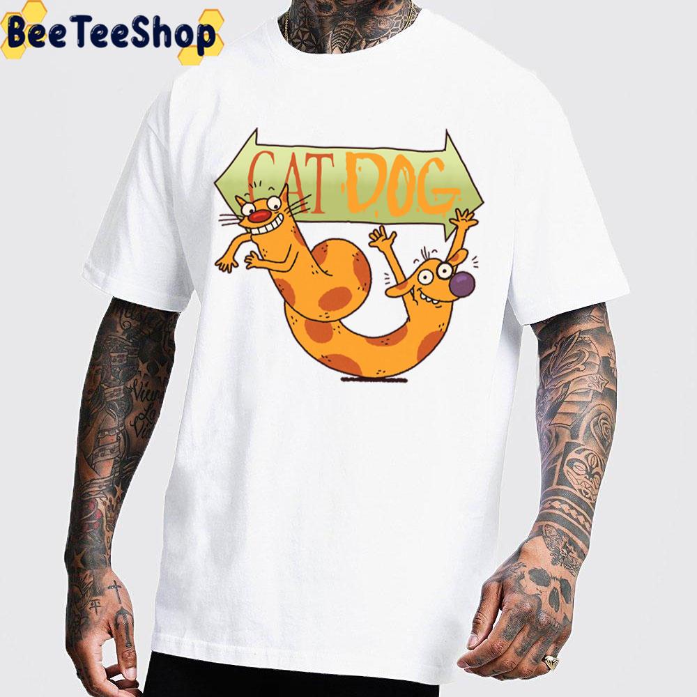 Catdog Smile Trending Unisex T-Shirt