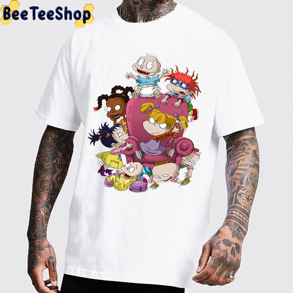 Characters Rugrats In The Sofa Trending Unisex T-Shirt