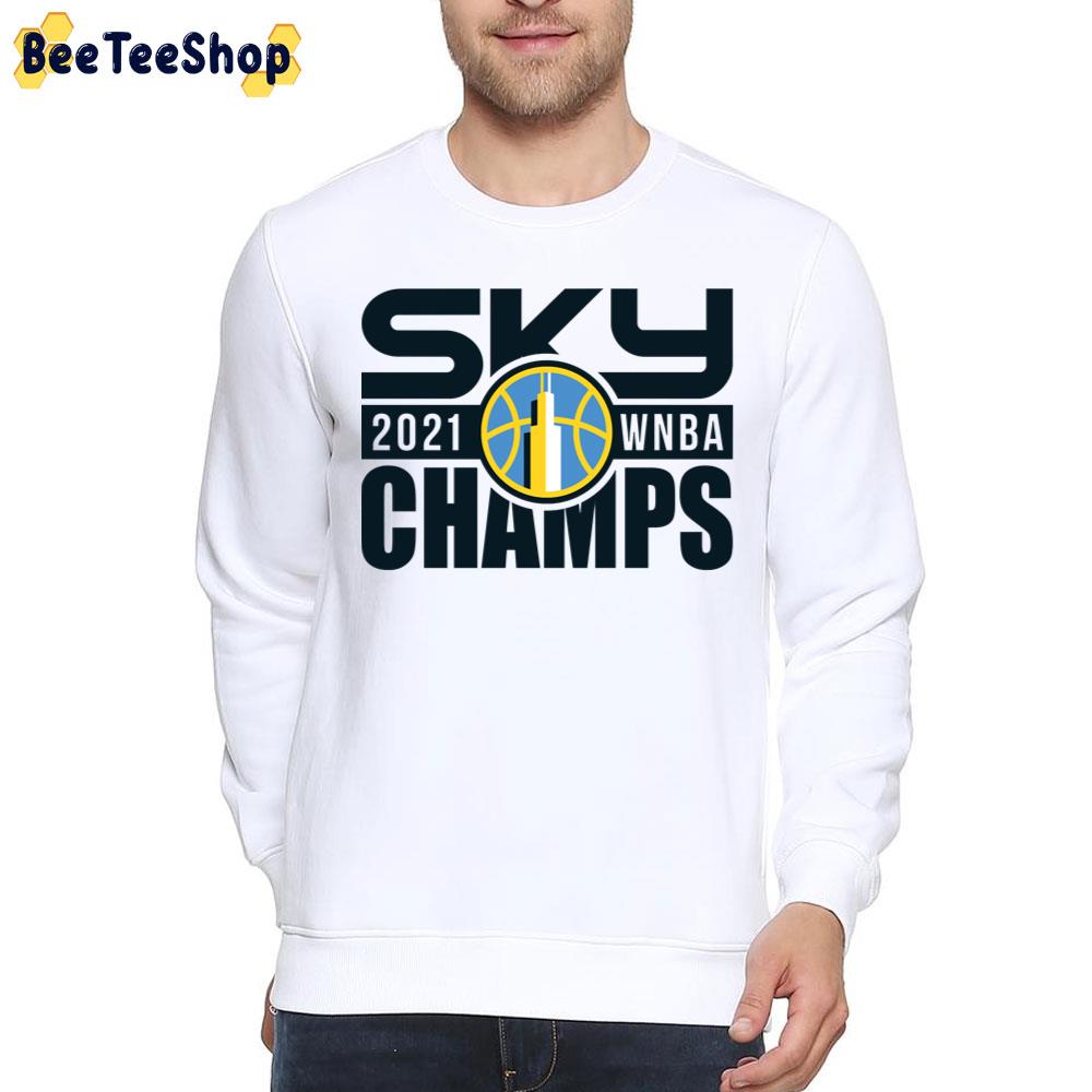 Chicago Sky Champs 2021 Wnba Basketball Unisex T-Shirt - Beeteeshop