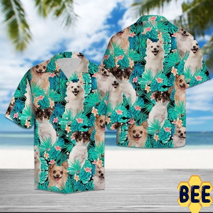 Chihuahua Tropical Trending Hawaiian Shirt