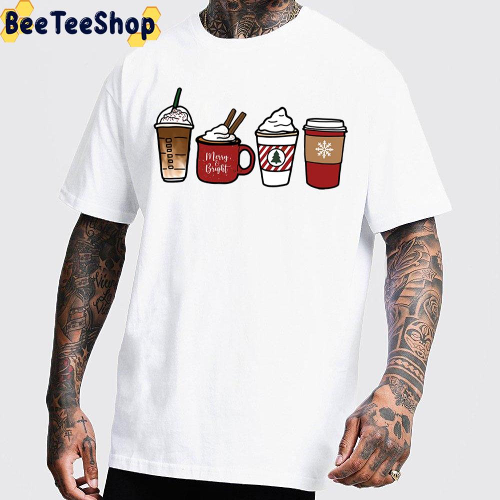 Christmas Coffee Cup Trending Unisex T-Shirt