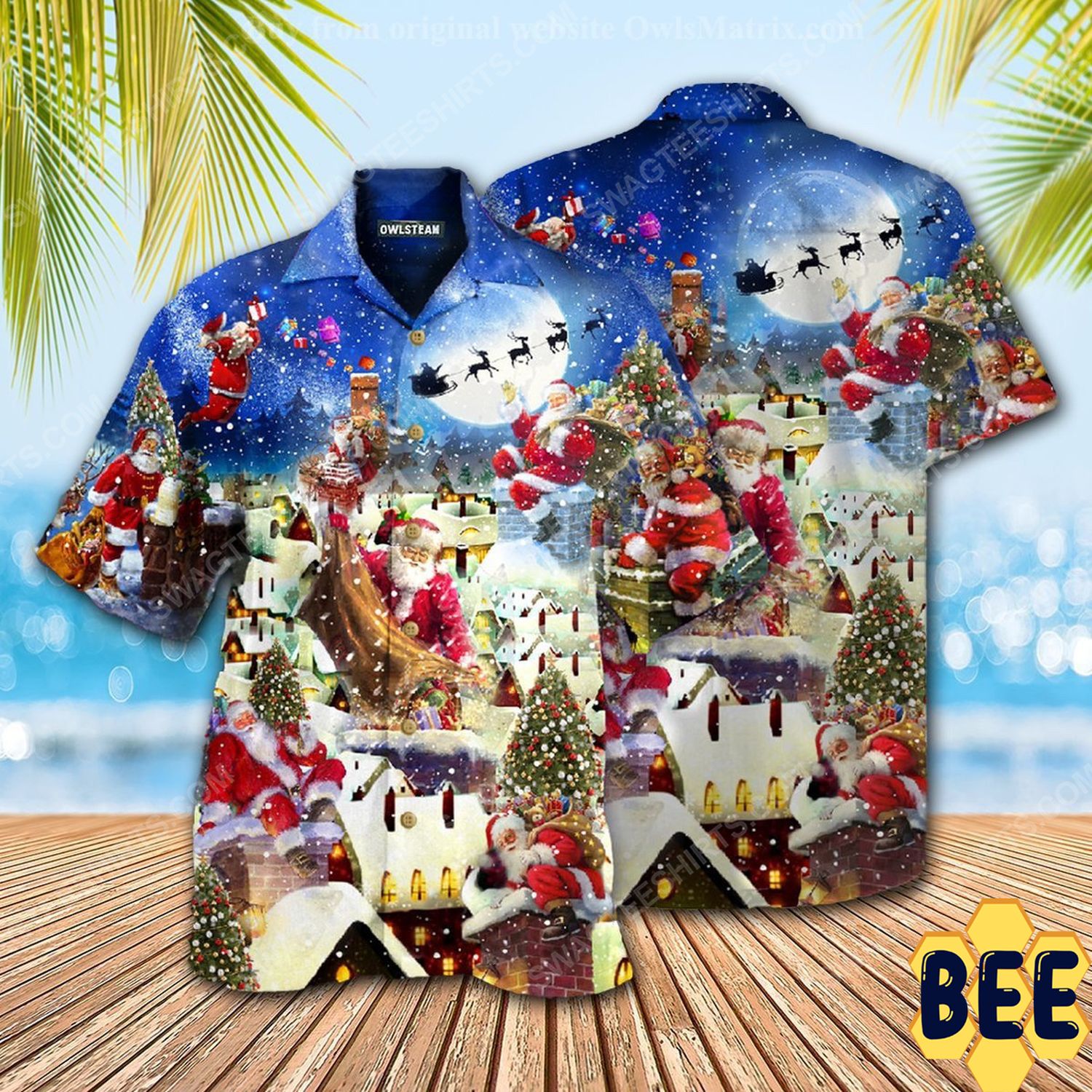 Christmas Holiday Santa Claus Can Deliver Presents Trending Hawaiian Shirt