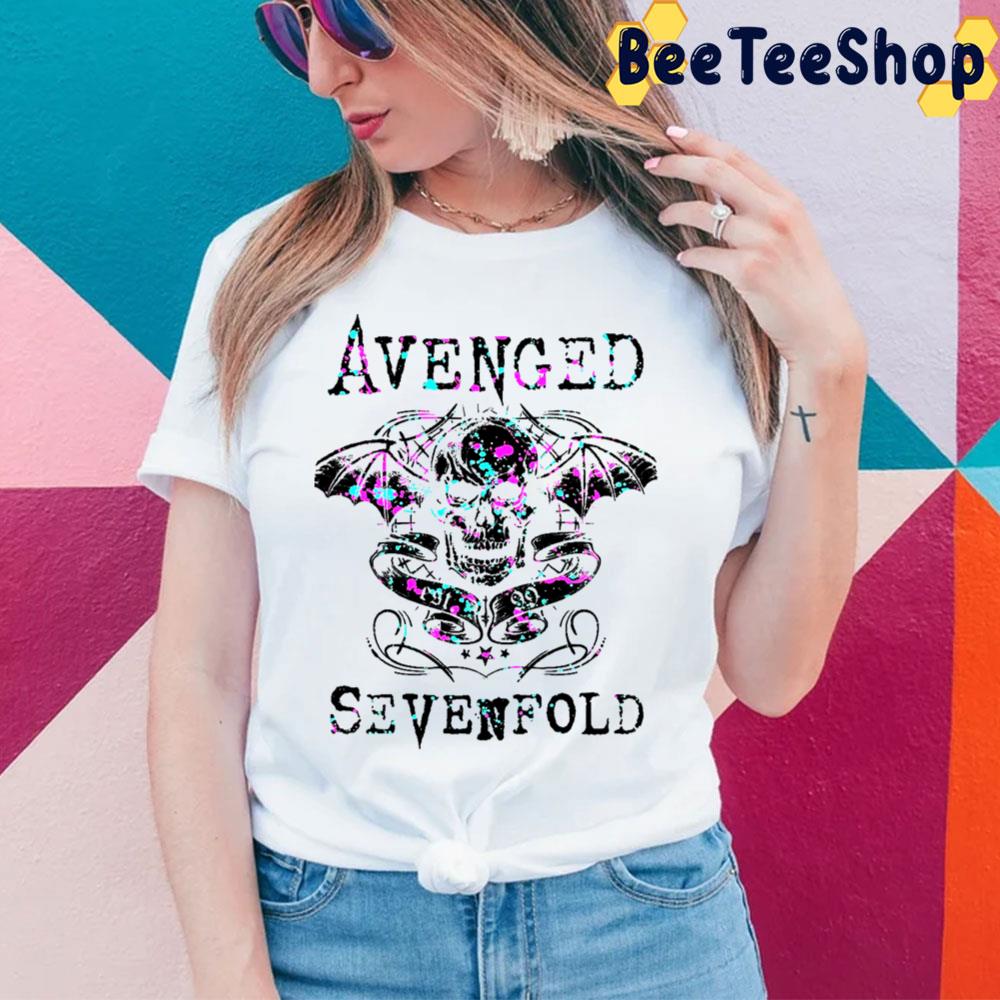 Colorfull Art Avenged Sevenfold Band Trending Unisex T-Shirt