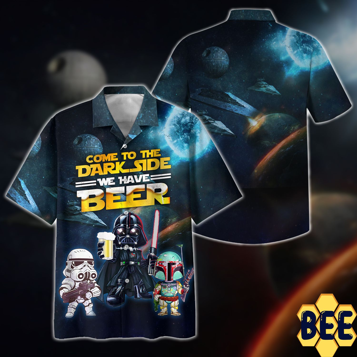 Come To The Dark Side We Have Beer Star Wars Trending Hawaiian Shirt