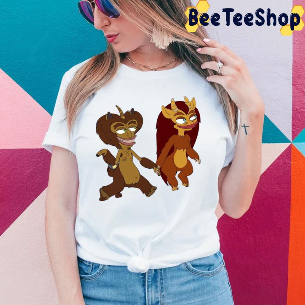 Connie The Hormone Monstress And Maury The Hormone Monster Big Mouth Unisex T-Shirt - Beeteeshop