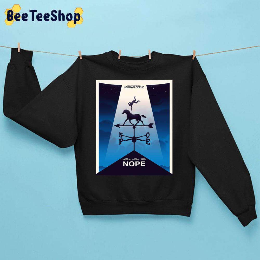 Cool Retro Art Nope New Movie 2022 Unisex Sweatshirt