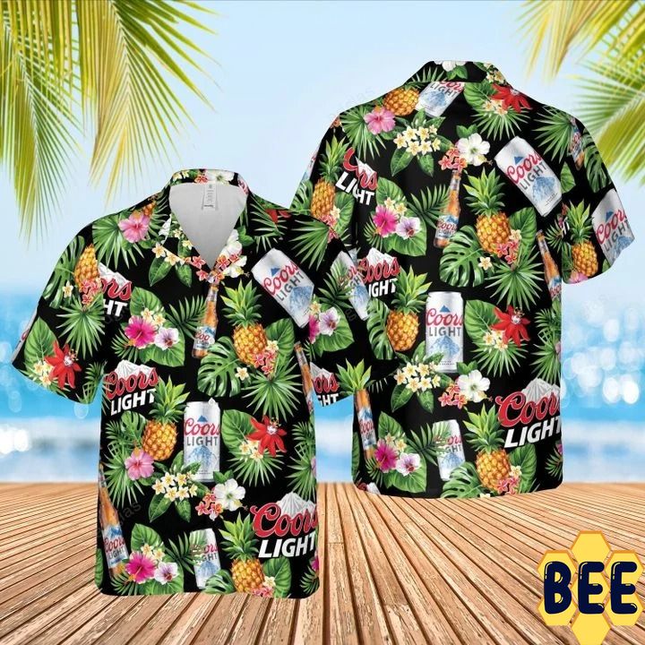 Coors Light Aloha Hawaii Style Summer Trending Hawaiian Shirt