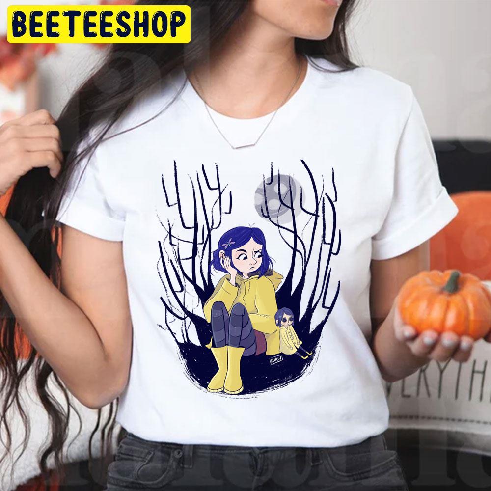 Coraline And Doll Halloween Trending Unisex T-Shirt