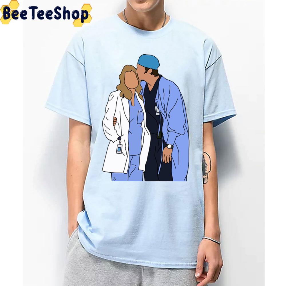 Couple Grey’s Medical Anantomy Unisex T-Shirt