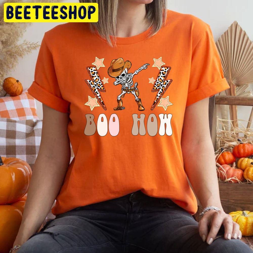 Cow Boo Haw Thunders Leopard Halloween Trending Unisex T-Shirt