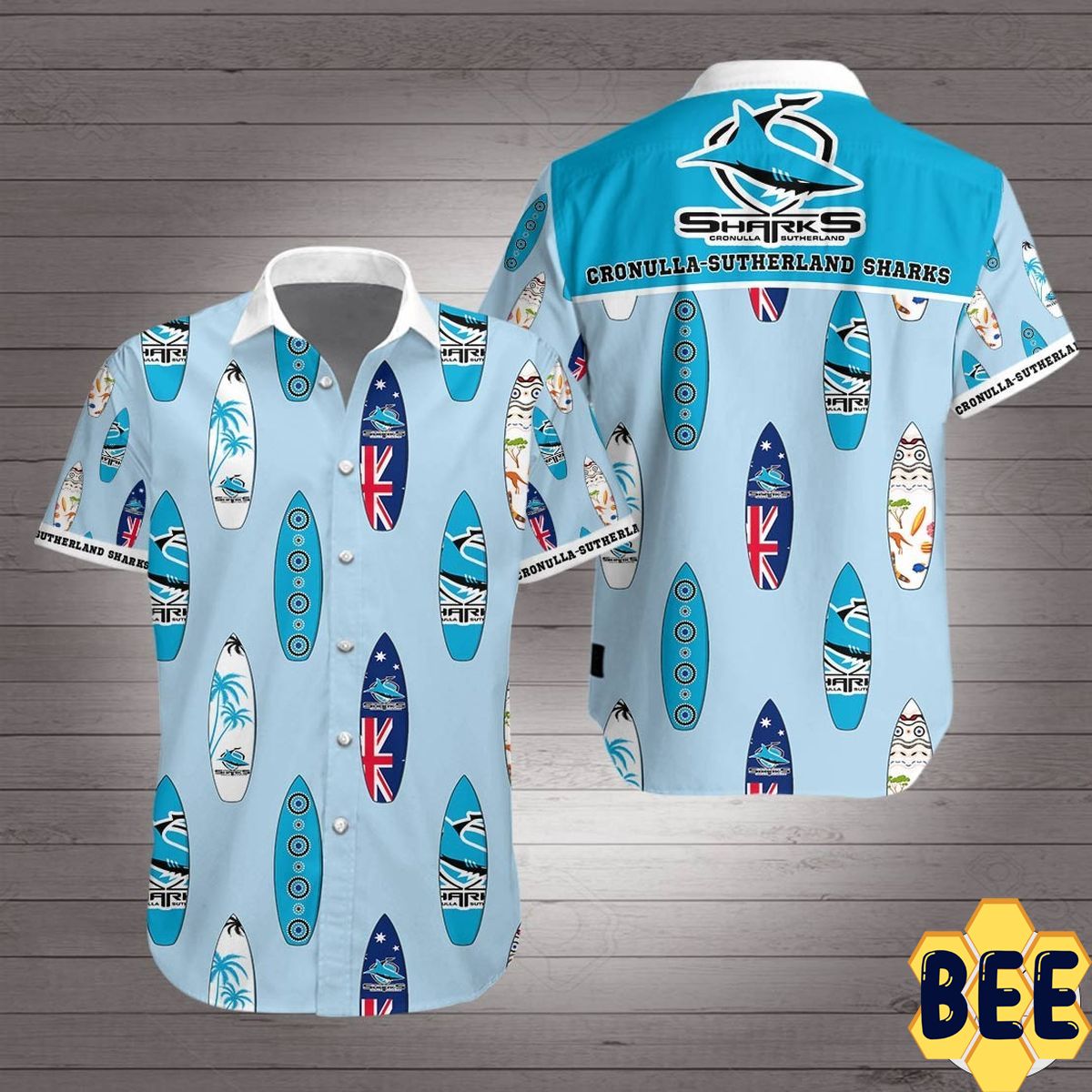 Cronulla-Sutherland Sharks Trending Hawaiian Shirt