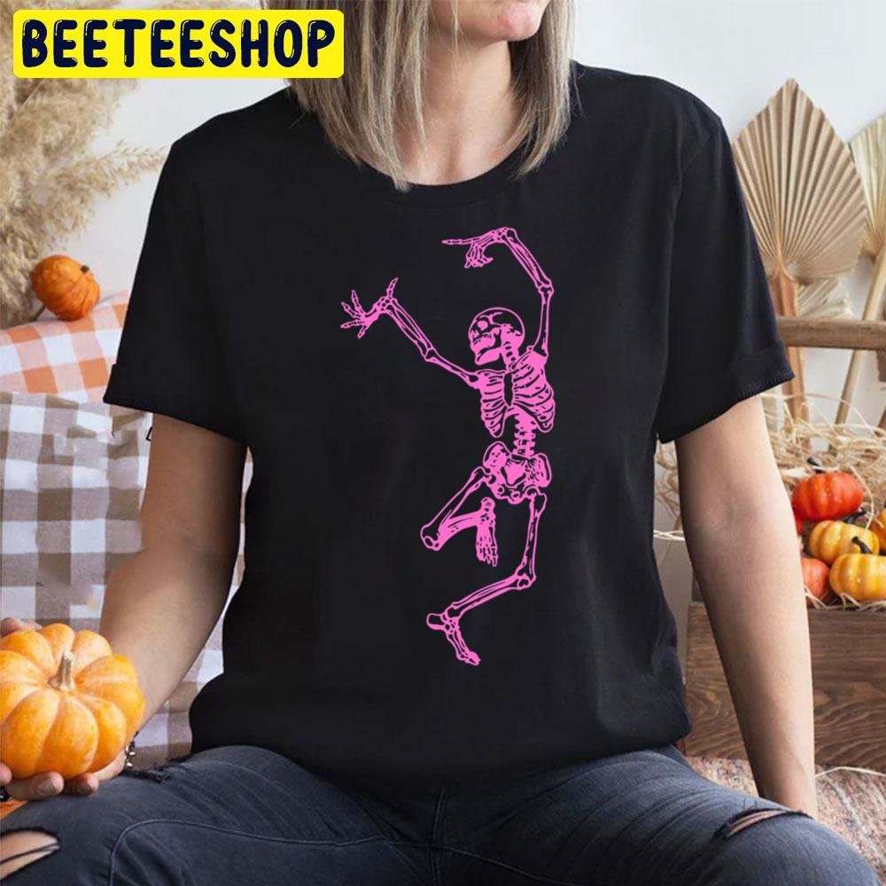 Dance With Pink Death Halloween Trending Unisex T-Shirt