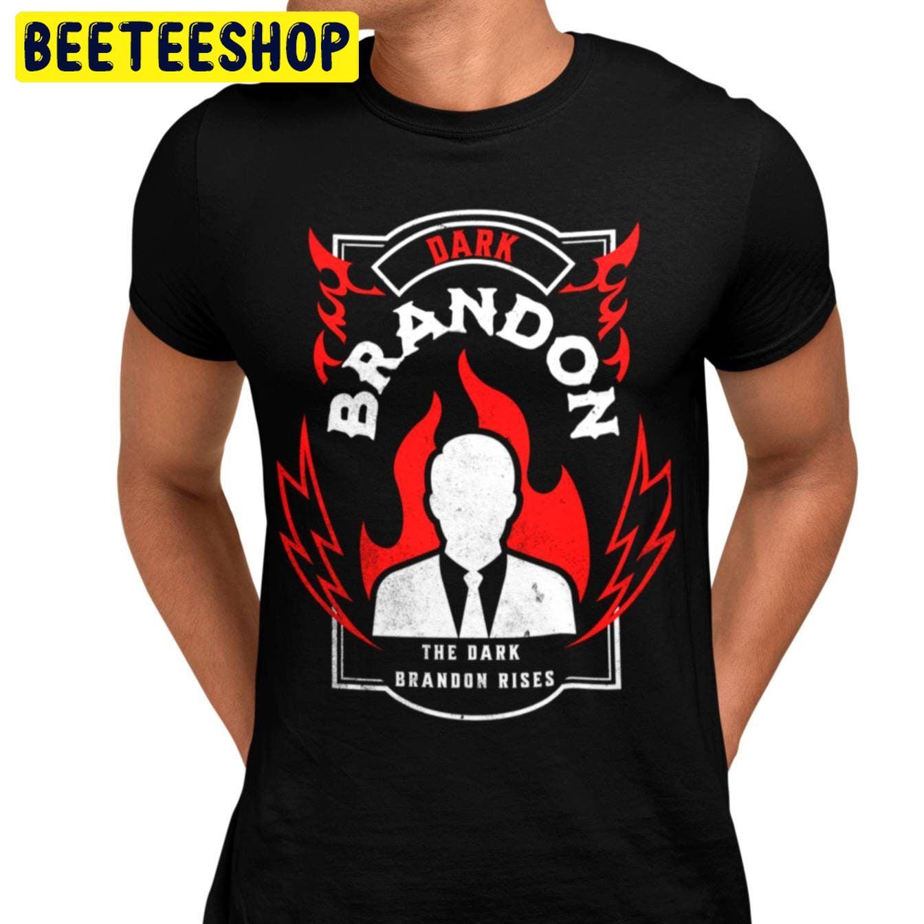 Dark Brandon Funny Political Liberal Meme Unisex T-Shirt