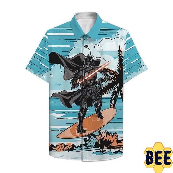 Darth Vader Surfing Trending Hawaiian Shirt