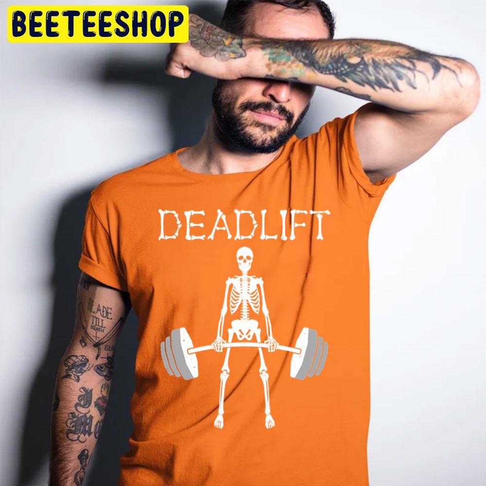 Deadlift Skeleton Halloween Unisex T-Shirt