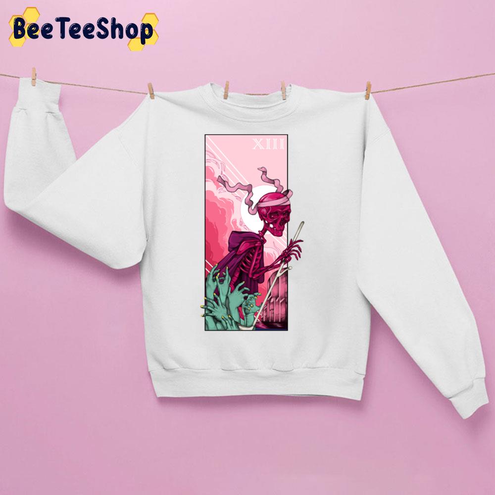 Death Pink Art Unisex Sweatshirt